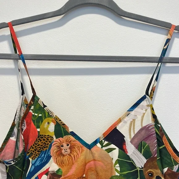 FARM Rio 100% cotton midi dress - Picture 10 of 11